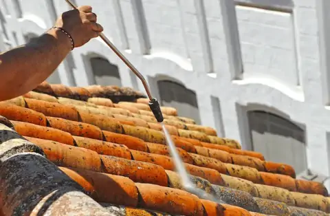 Nettoyage de toitures - Chanteheux